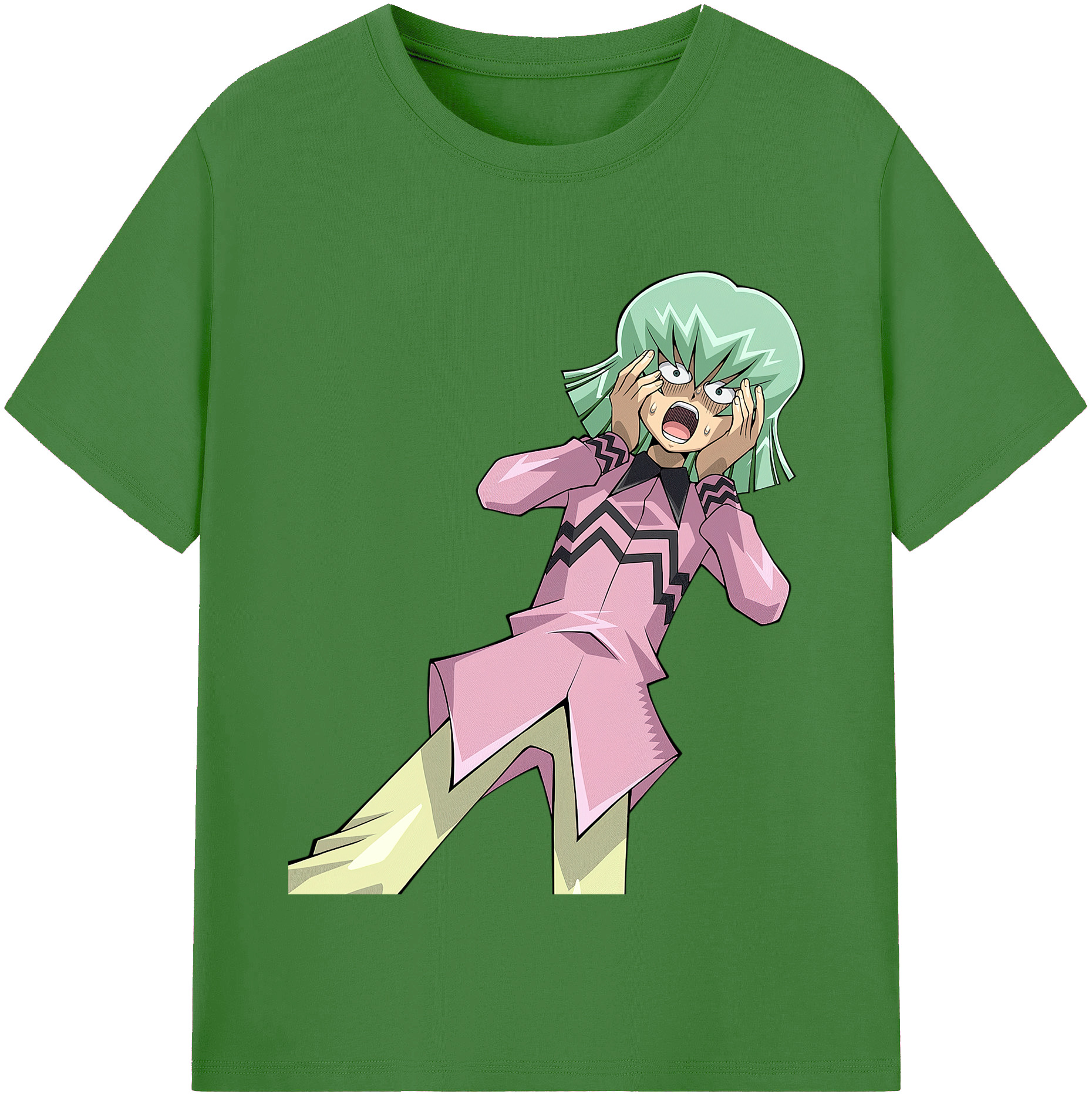 （画像用） 遊☆戯☆王 Yu-Gi-Oh! レディースカジュアルプリントTシャツ（綿100％）